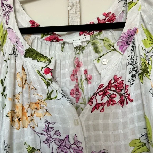 Jane and Delancey Multicolor Floral Blouse - Picture 2 of 7